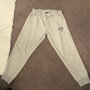 Grey joggers